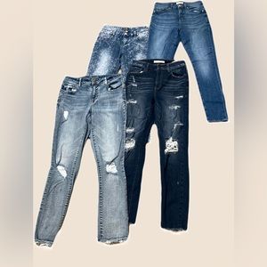 Women’s High Rise Skinny Jeans Lot